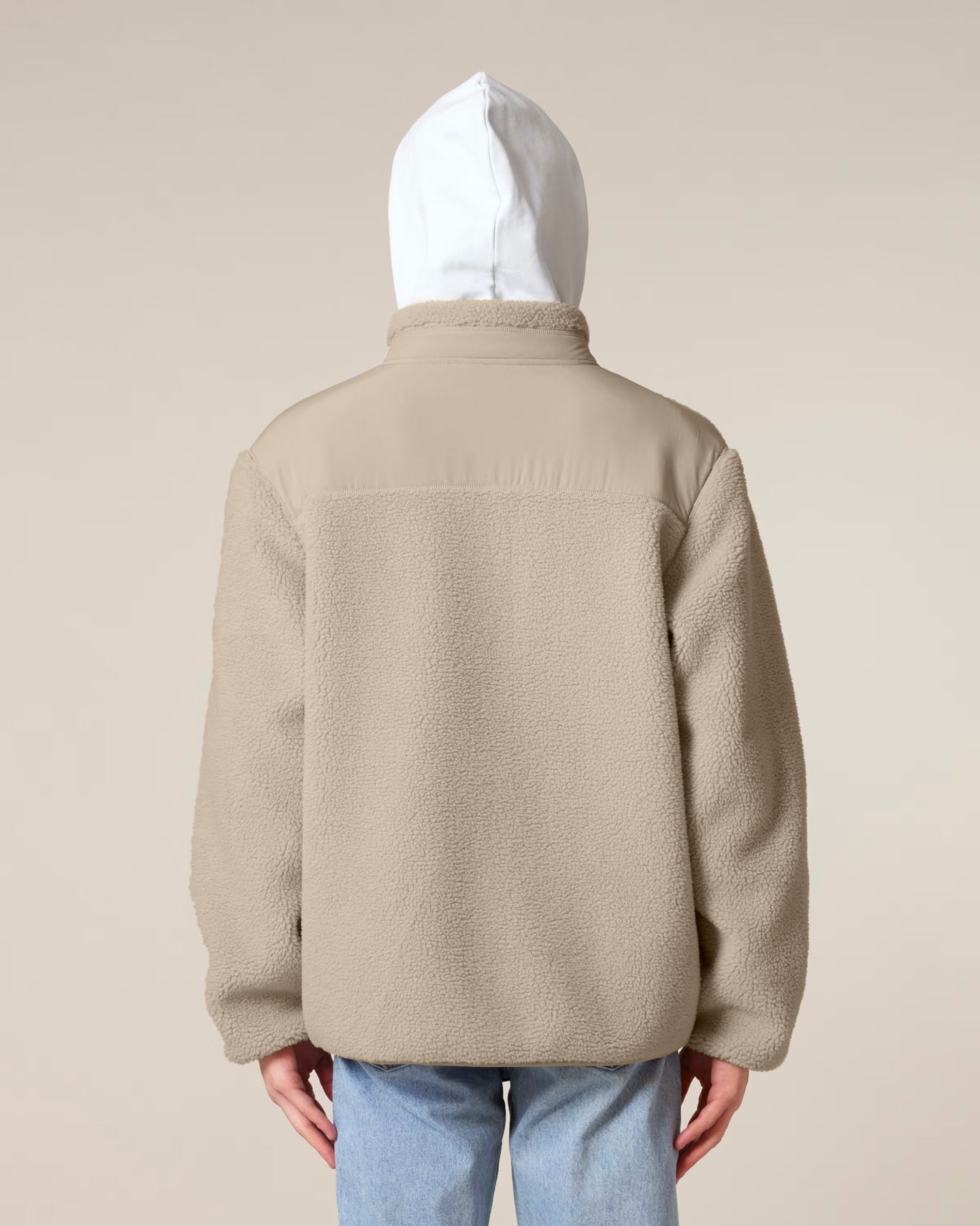 Stanley/Stella Brooker unisex sherpa zip jacket