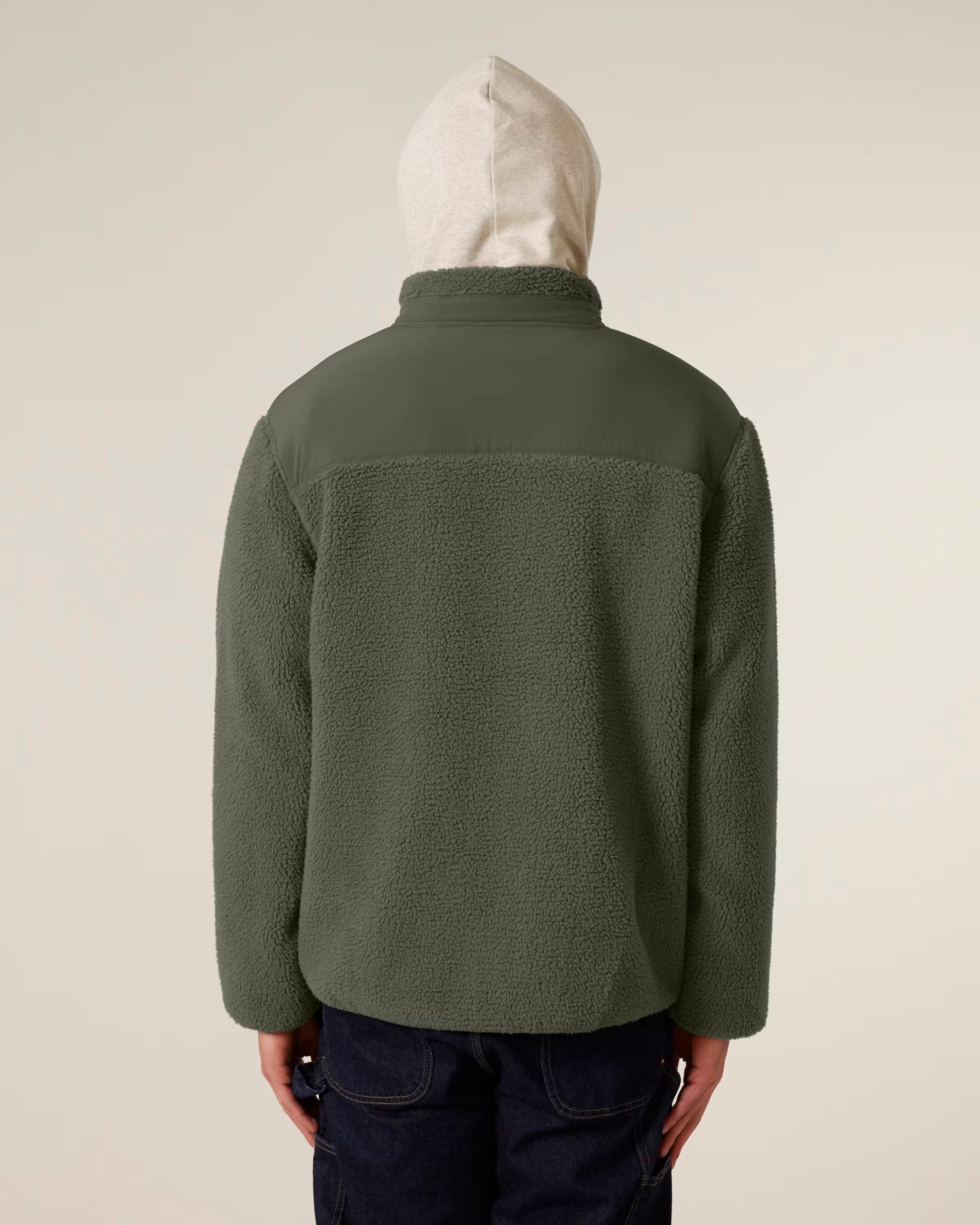Stanley/Stella Brooker unisex sherpa zip jacket