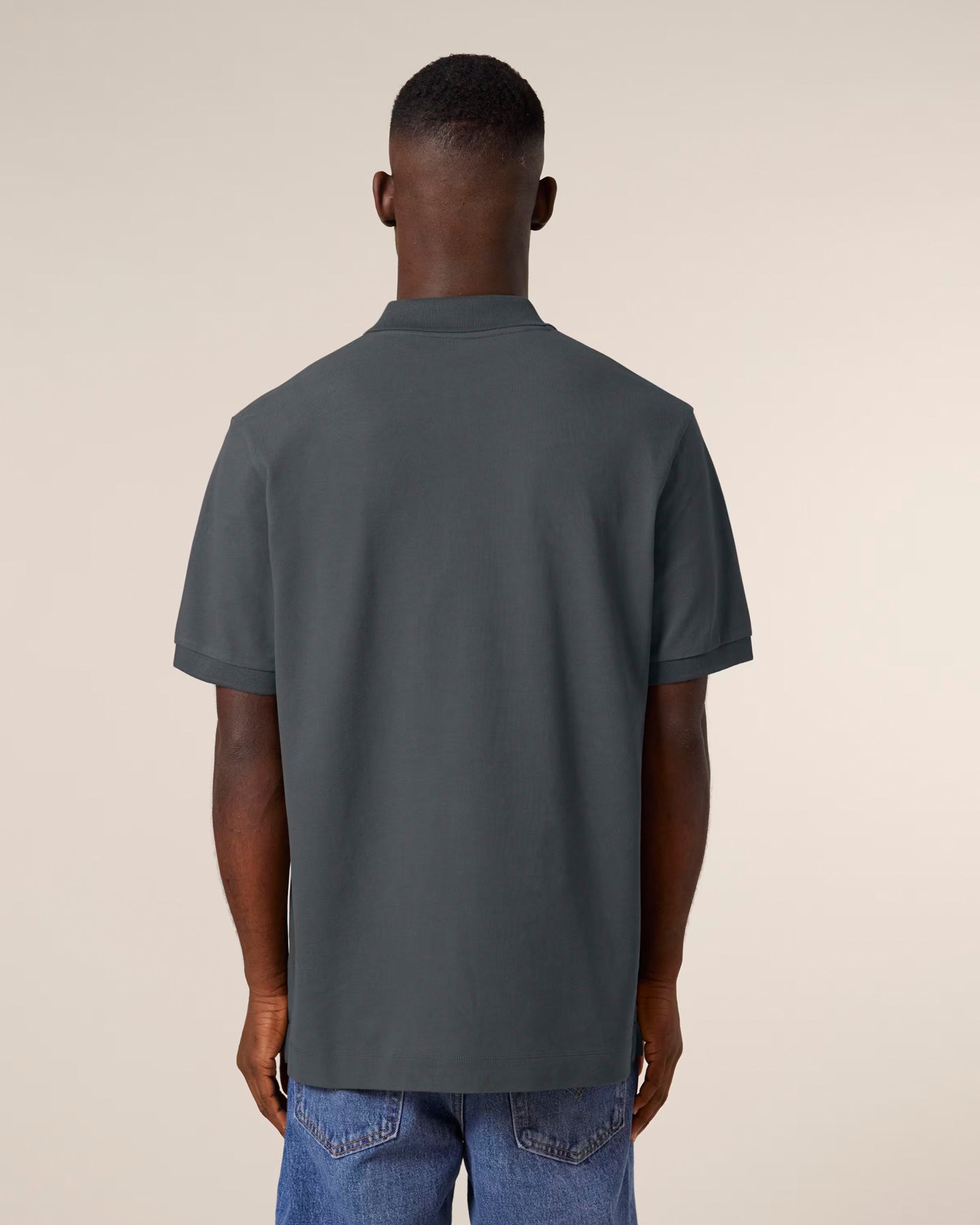 Stanley Stella unisex polo shirt with side slits
