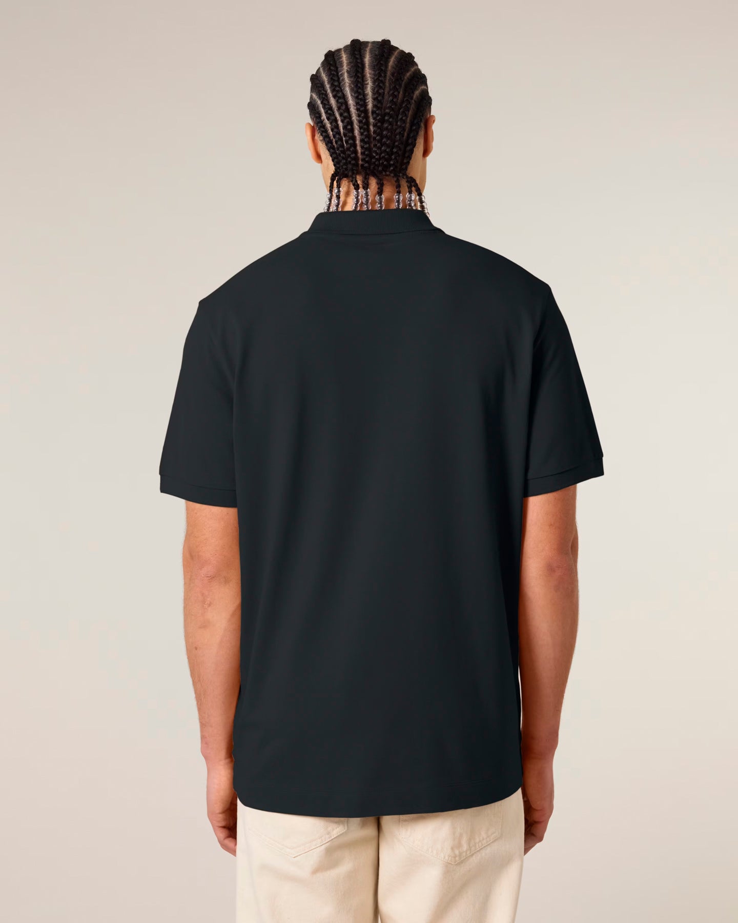 Stanley Stella unisex polo shirt with side slits