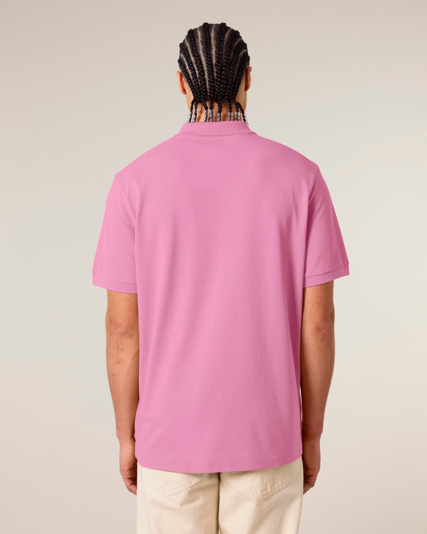 Stanley Stella unisex polo shirt with side slits