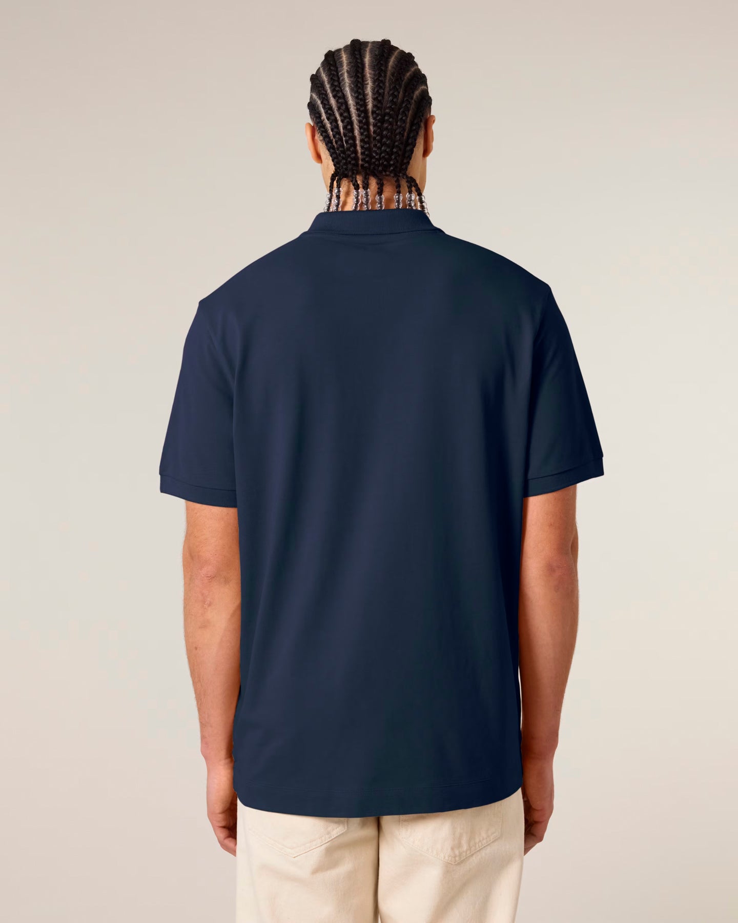 Stanley Stella unisex polo shirt with side slits