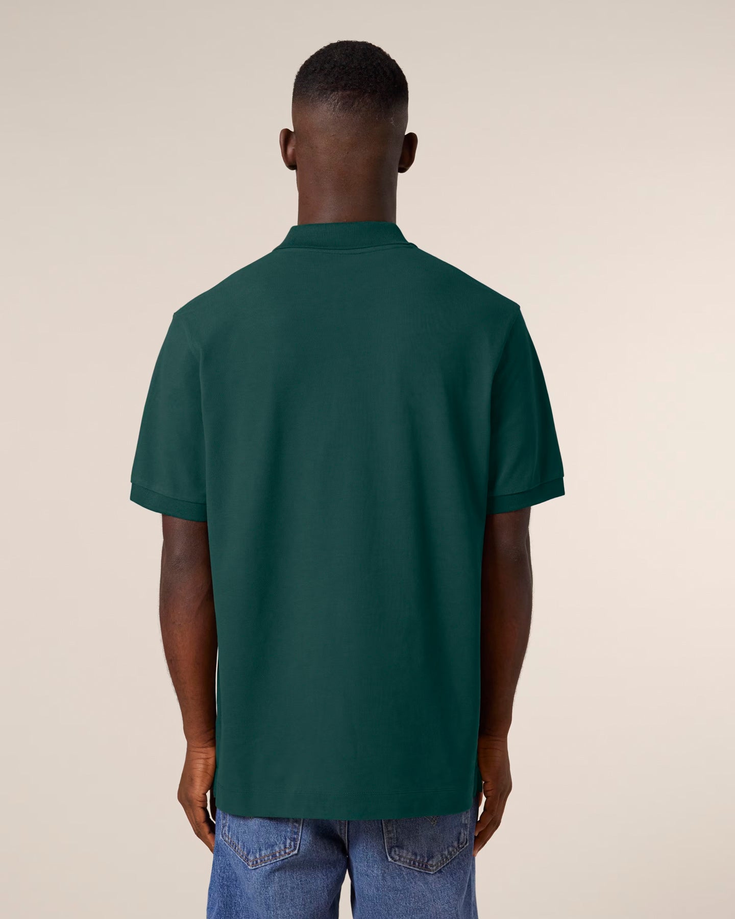 Stanley Stella unisex polo shirt with side slits