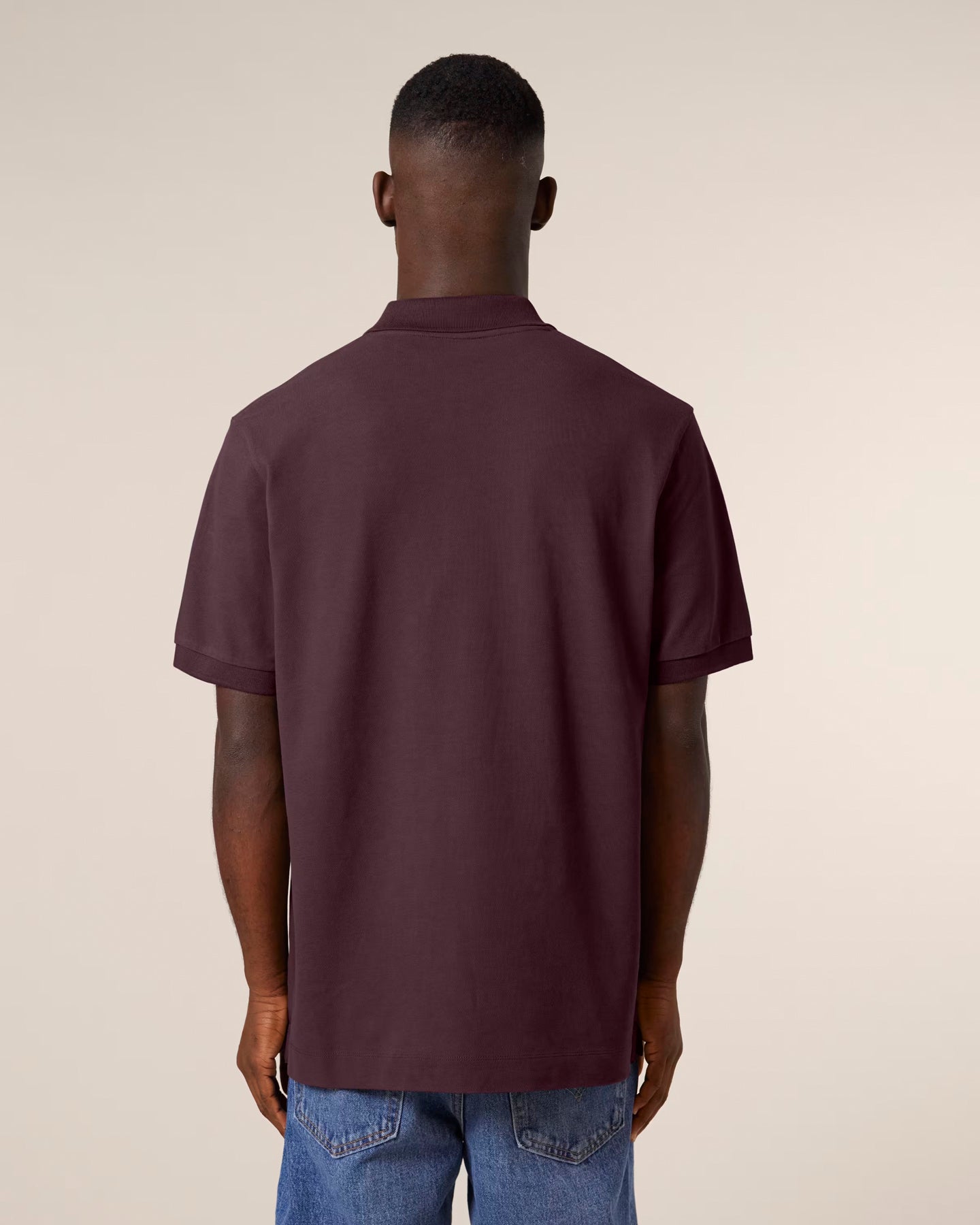 Stanley Stella unisex polo shirt with side slits
