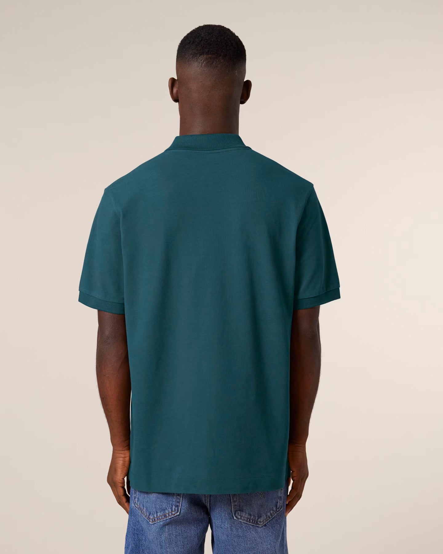 Stanley Stella unisex polo shirt with side slits