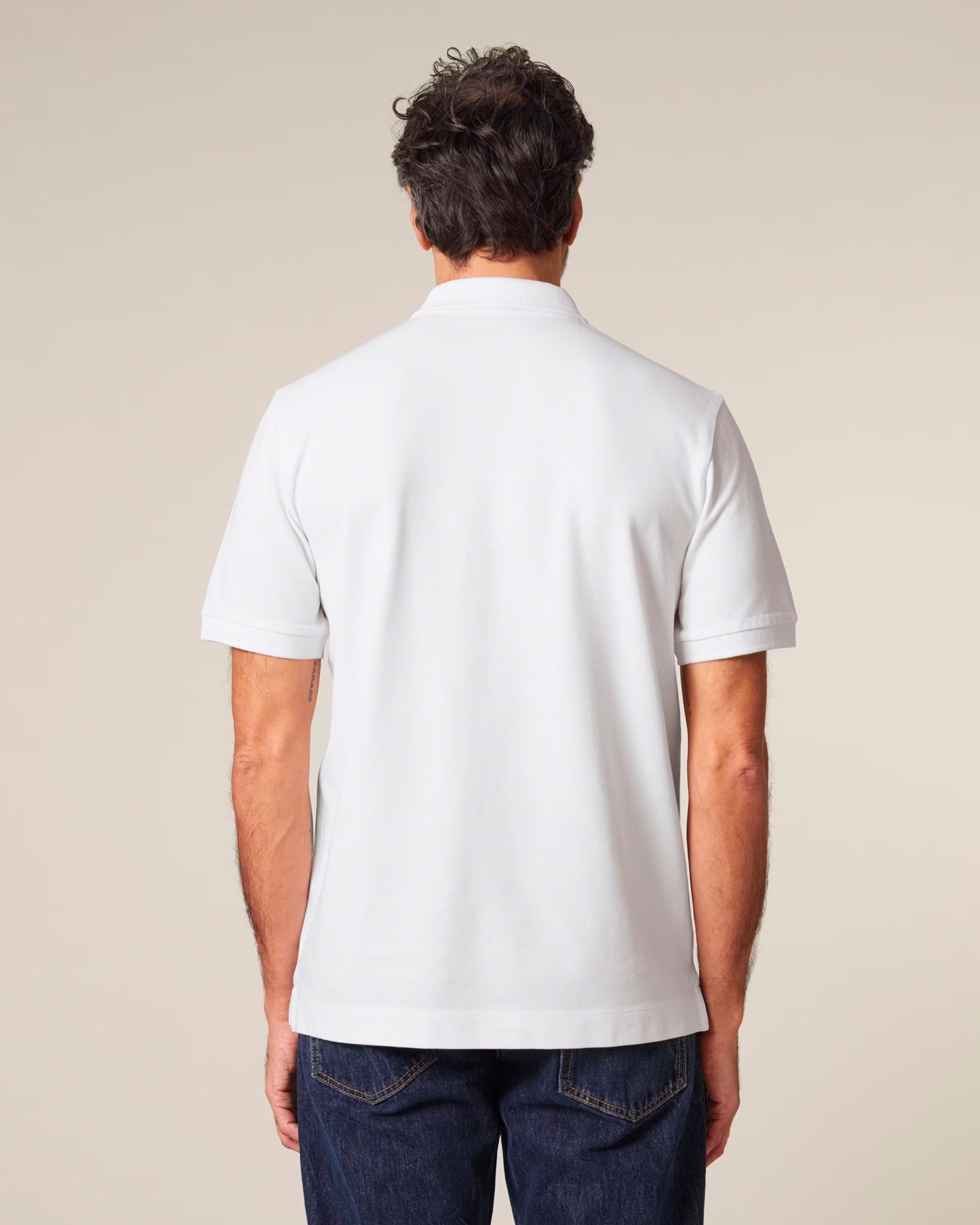 Stanley Stella unisex polo shirt with side slits