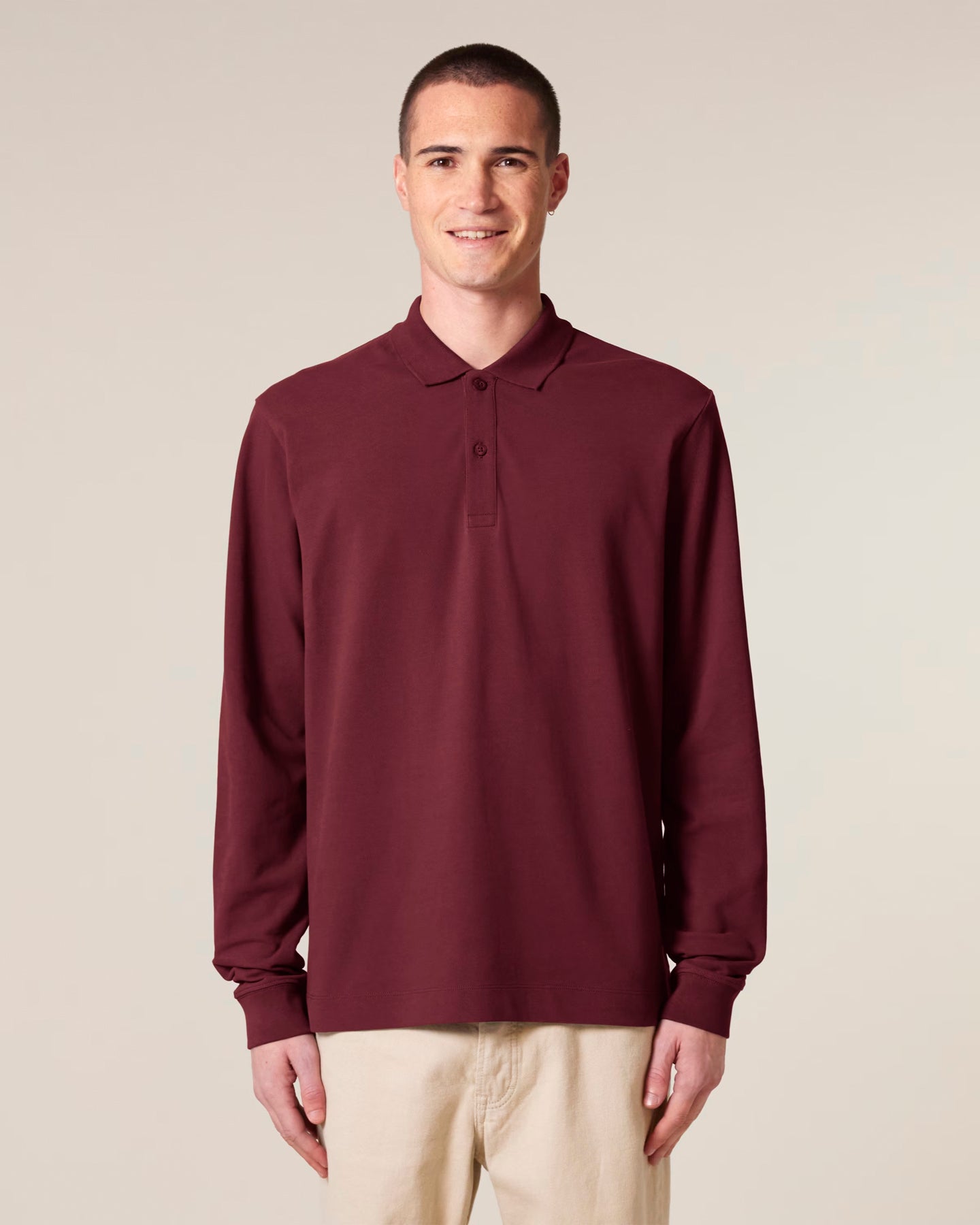 Stanley/Stella Prepster 2.0 Long Sleeve organic unisex polo shirt