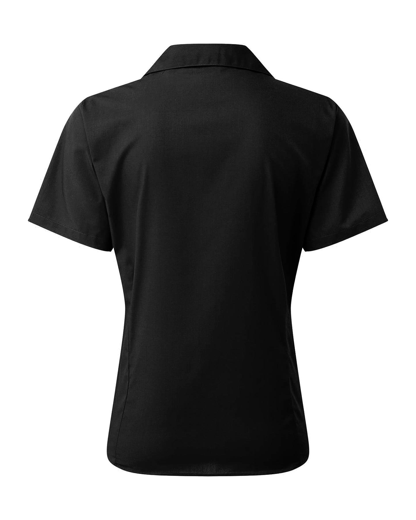 Premier Workwear women’s poplin short sleeve blouse