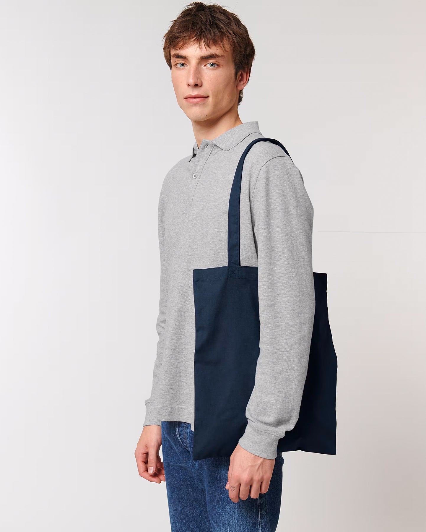 Stanley/Stella Light Tote Bag organická bavlnená plátená taška