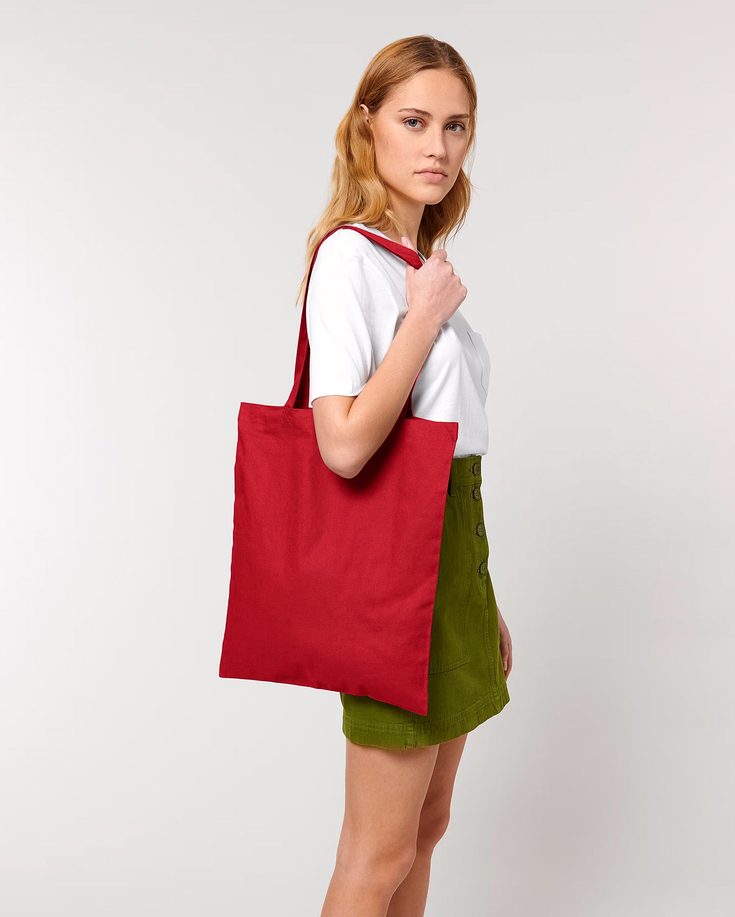Stanley/Stella Light Tote Bag organická bavlnená plátená taška
