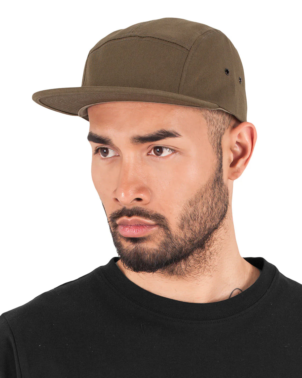 Build Your Brand cap with metal eyelets