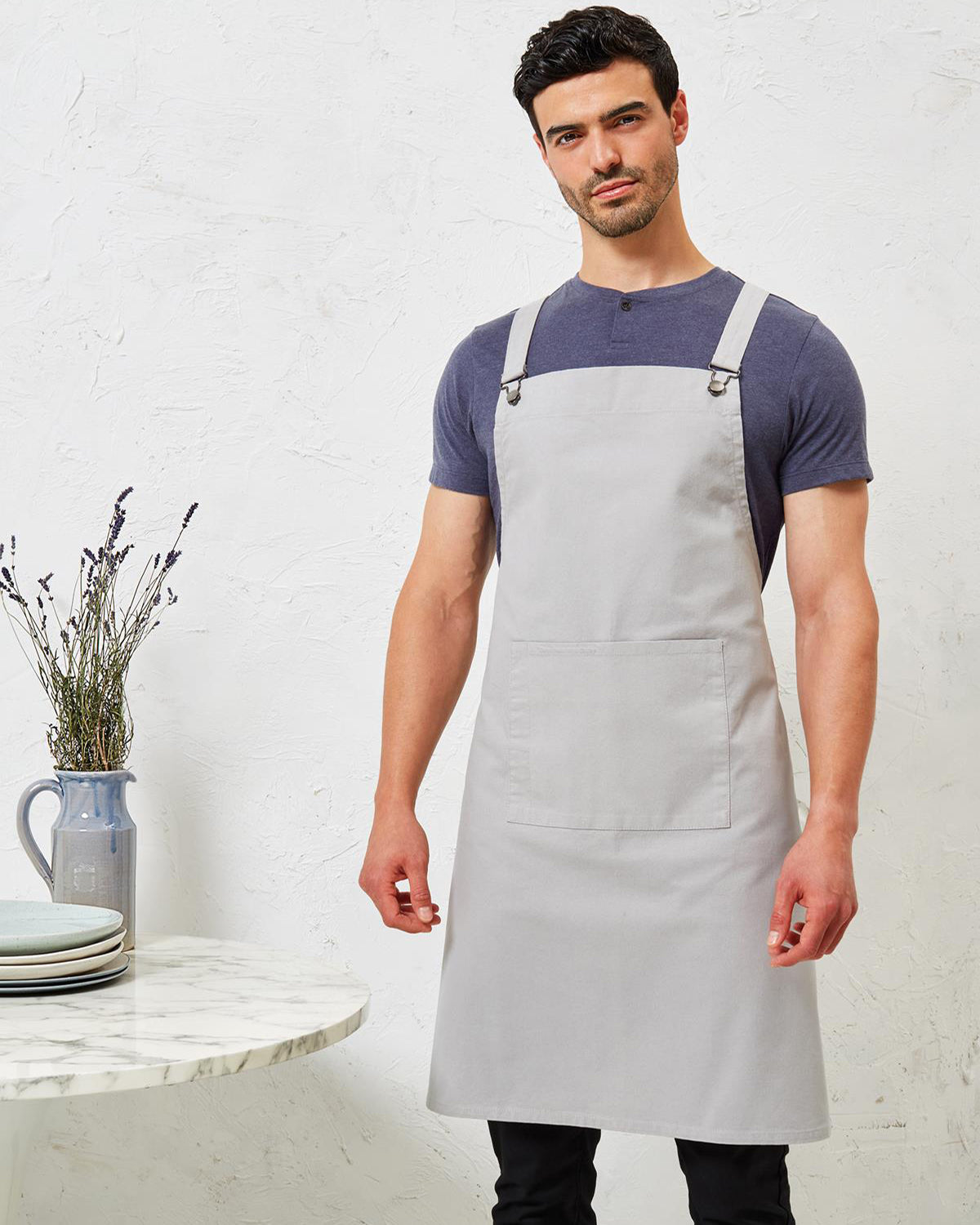 Premier Workwear cross back barista bib apron
