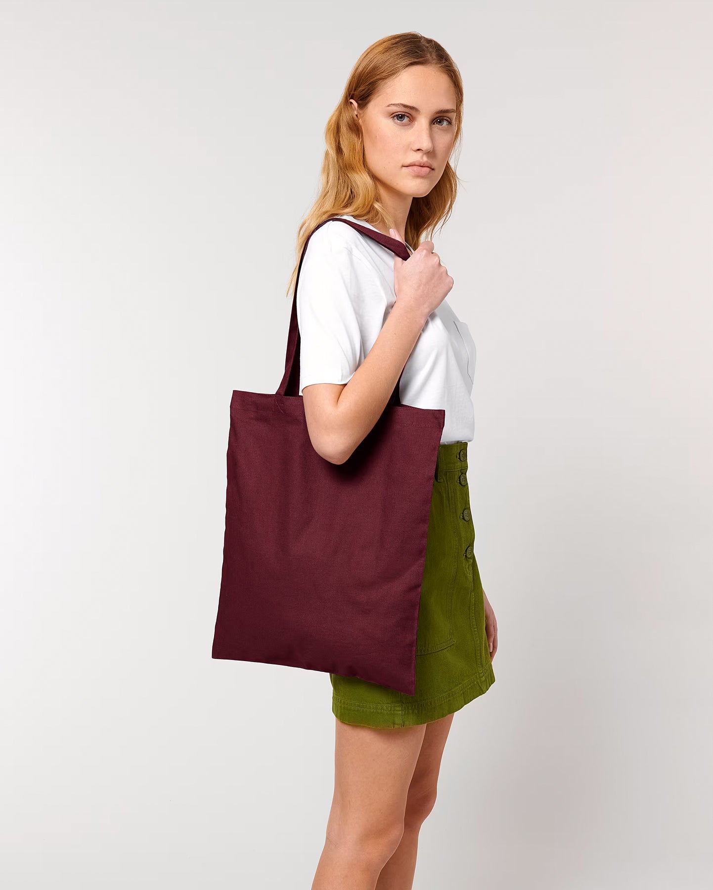Stanley/Stella Light Tote Bag organická bavlnená plátená taška