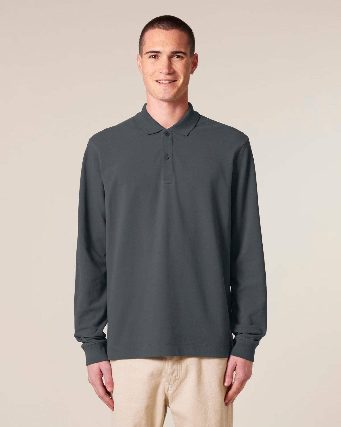 Stanley/Stella Prepster 2.0 Long Sleeve organic unisex polo shirt