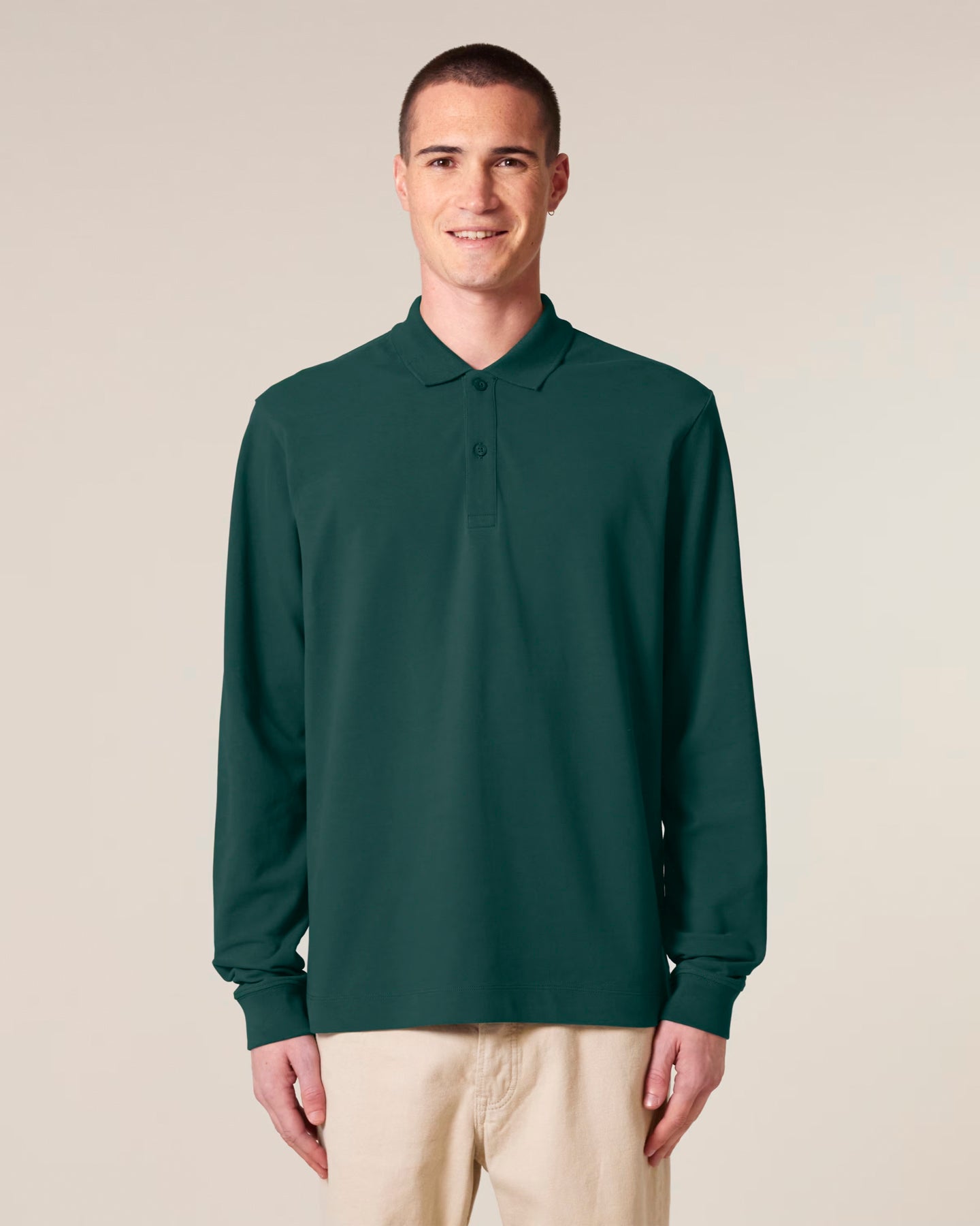 Stanley/Stella Prepster 2.0 Long Sleeve organic unisex polo shirt