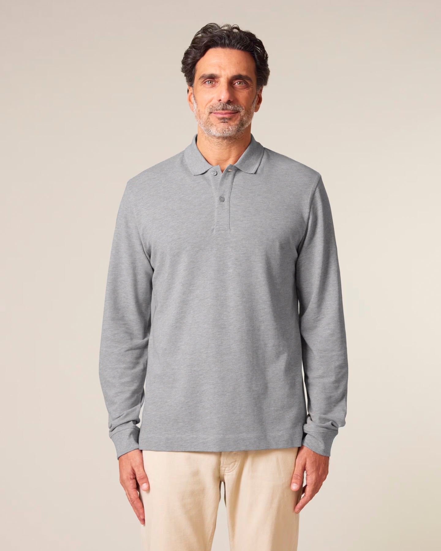 Stanley/Stella Prepster 2.0 Long Sleeve organic unisex polo shirt