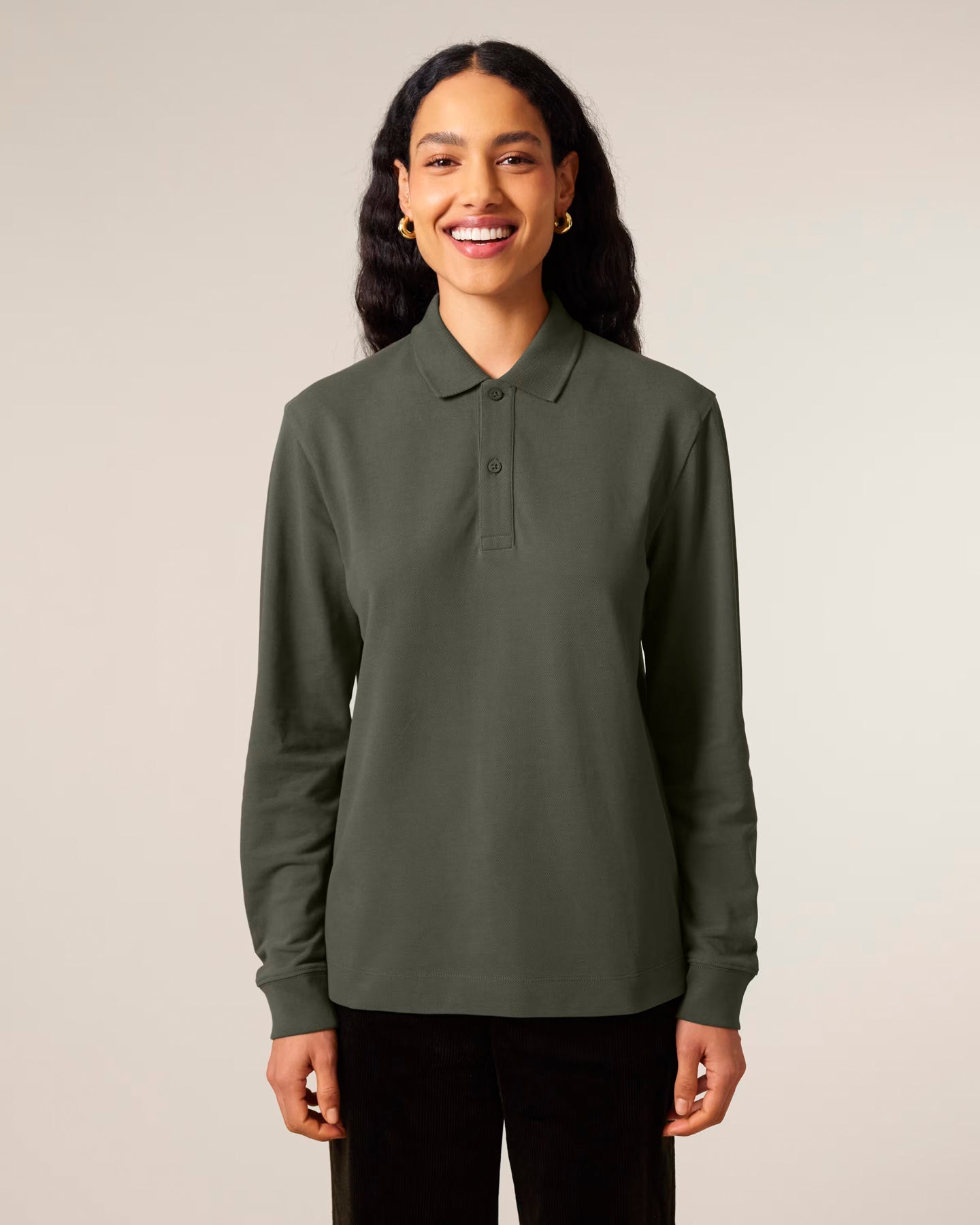 Stanley/Stella Prepster 2.0 Long Sleeve organic unisex polo shirt