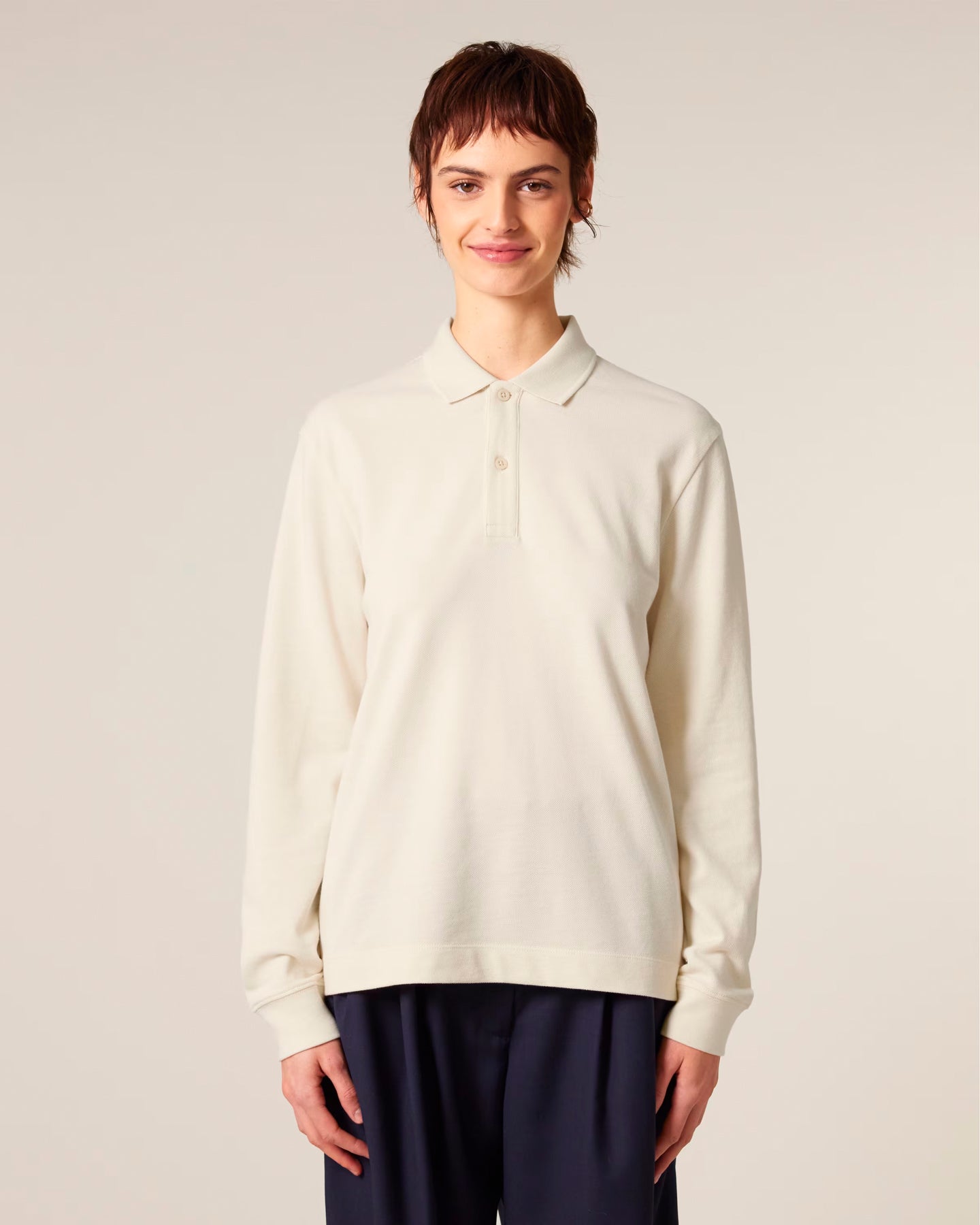 Stanley/Stella Prepster 2.0 Long Sleeve organic unisex polo shirt
