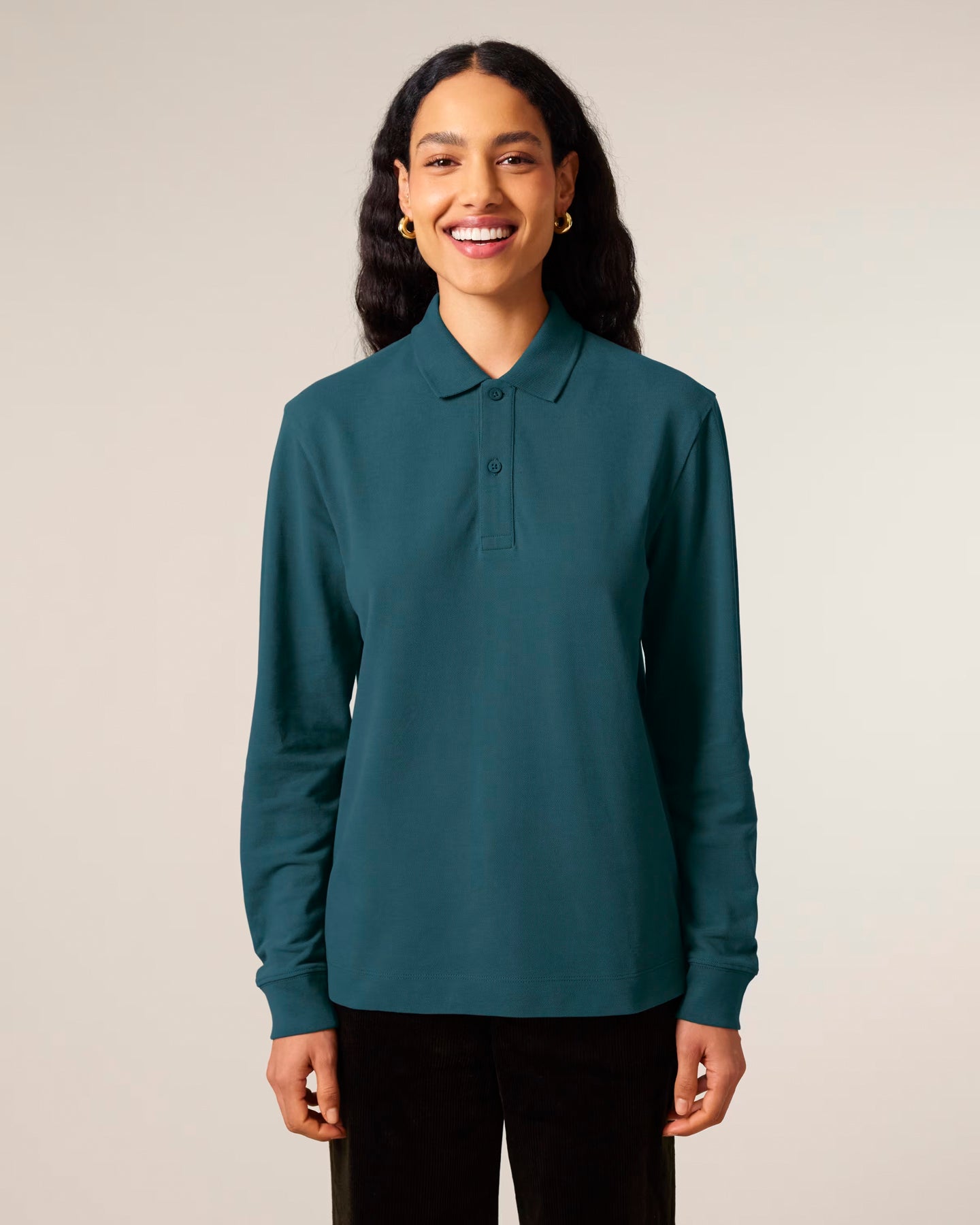 Stanley/Stella Prepster 2.0 Long Sleeve organic unisex polo shirt