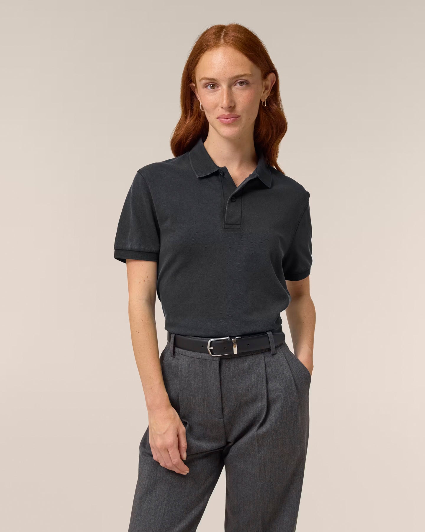 Stanley/Stella Coaster Vintage organic unisex polo shirt