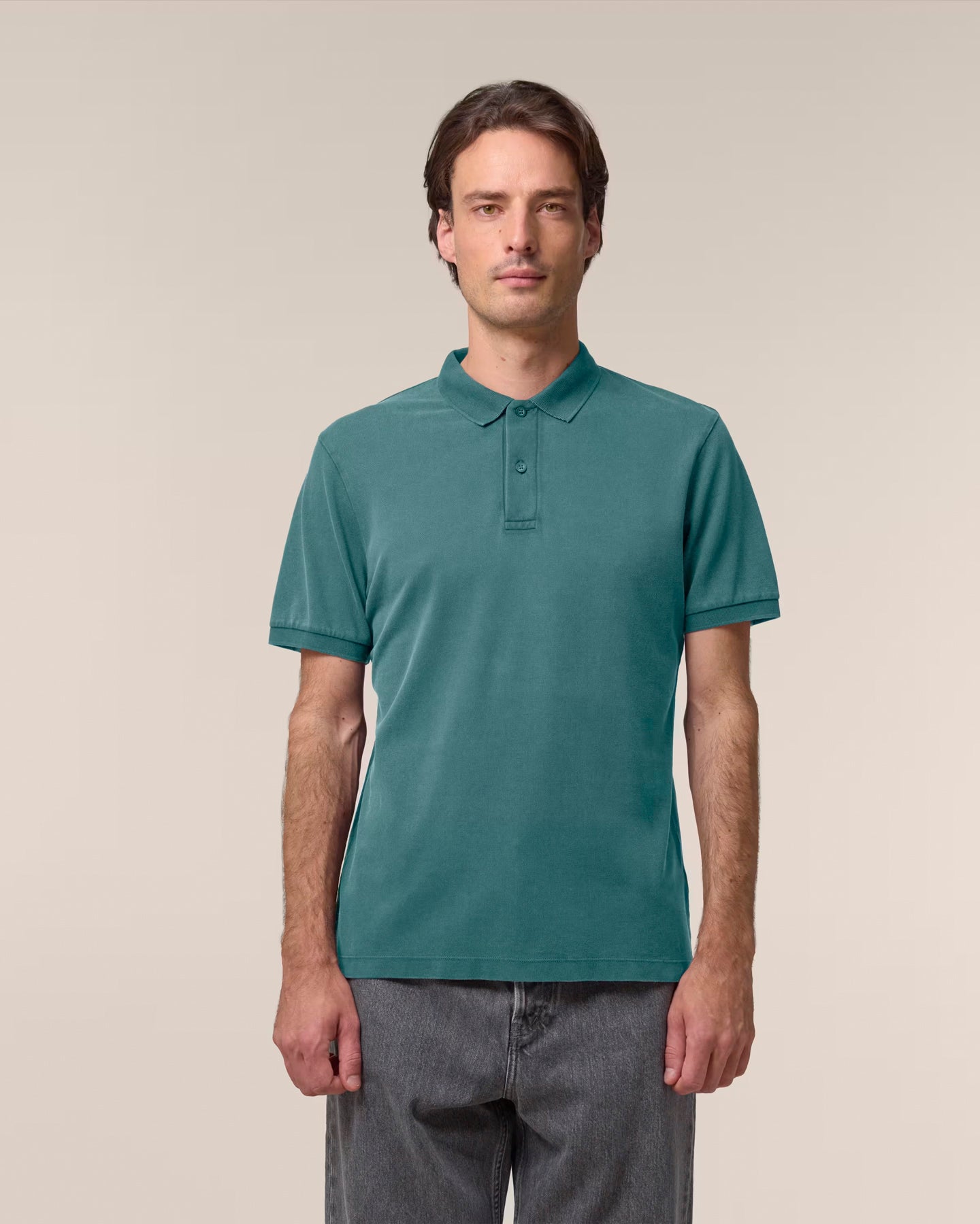 Stanley/Stella Coaster Vintage organic unisex polo shirt