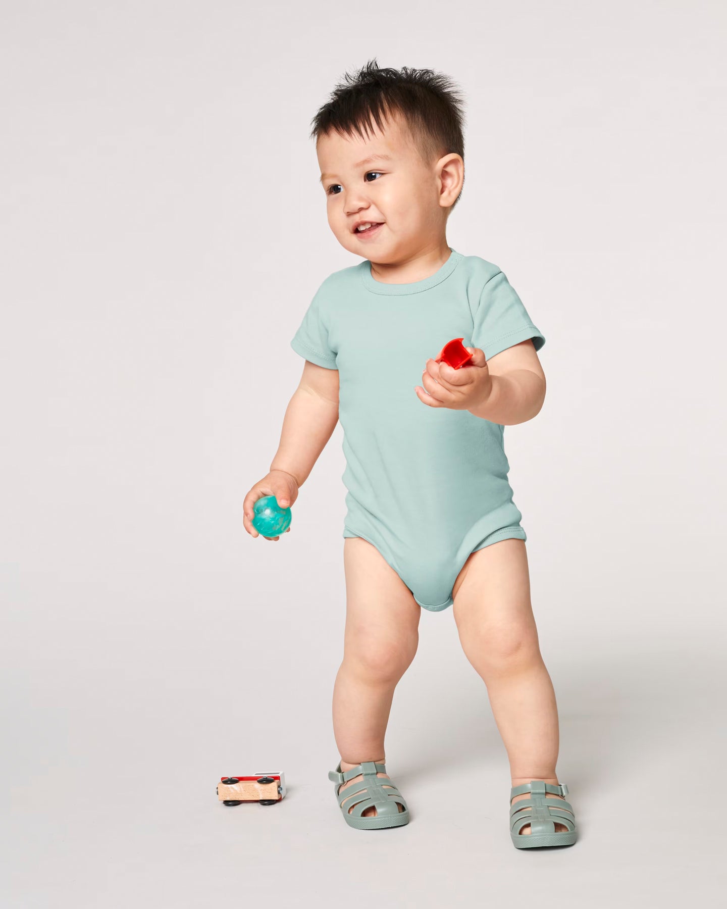 Stanley Stella Baby body s krátkým rukávem pro miminka