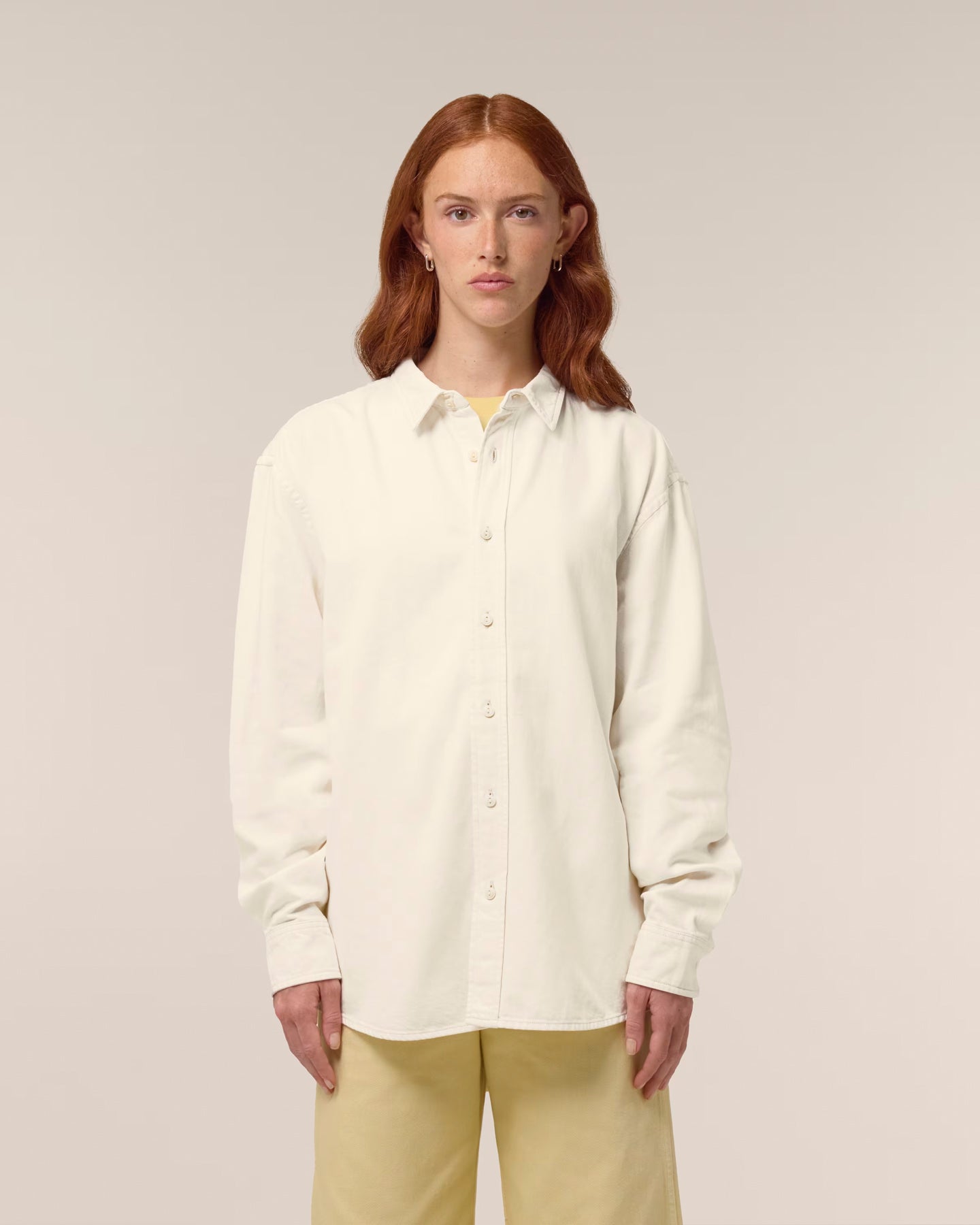 Stanley/Stella Worker Shirt organic unisex long-sleeved shirt