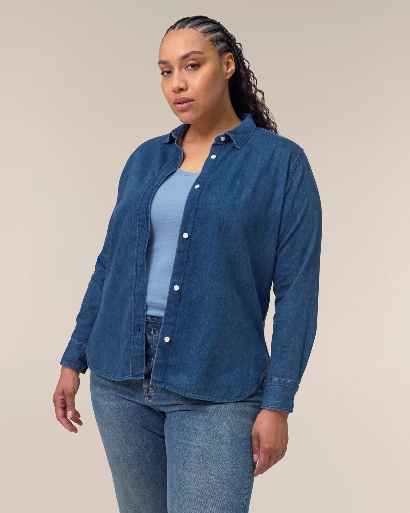 Stanley/Stella Denim Shirt organic women's long-sleeved shirt