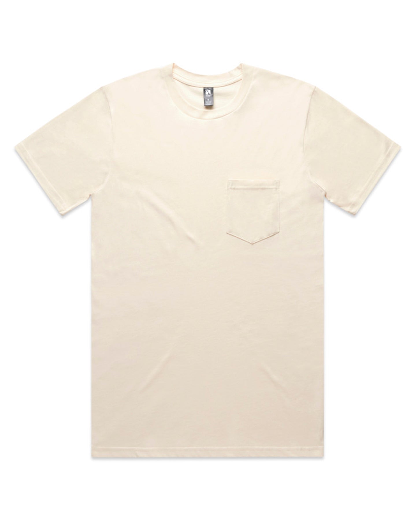 Ascolour Classic Pocket Tee pánske tričko s náprsným vreckom