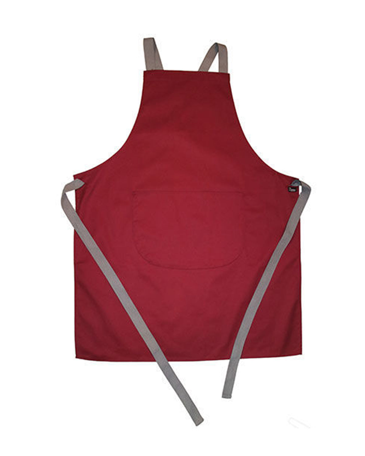 Dennys London apron with grey ties crossover