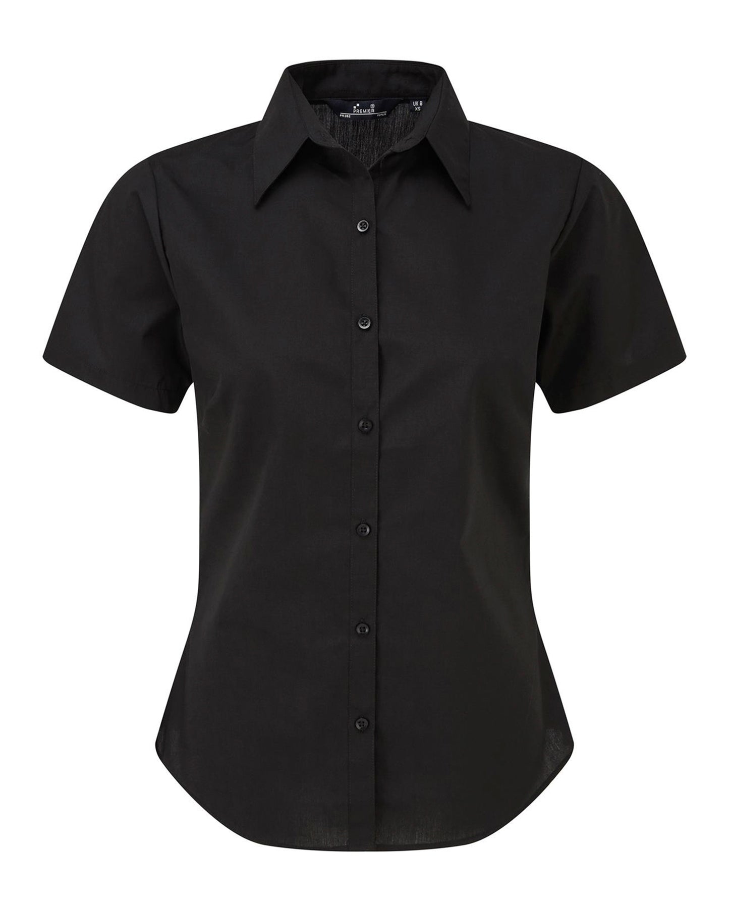 Premier Workwear women’s poplin short sleeve blouse