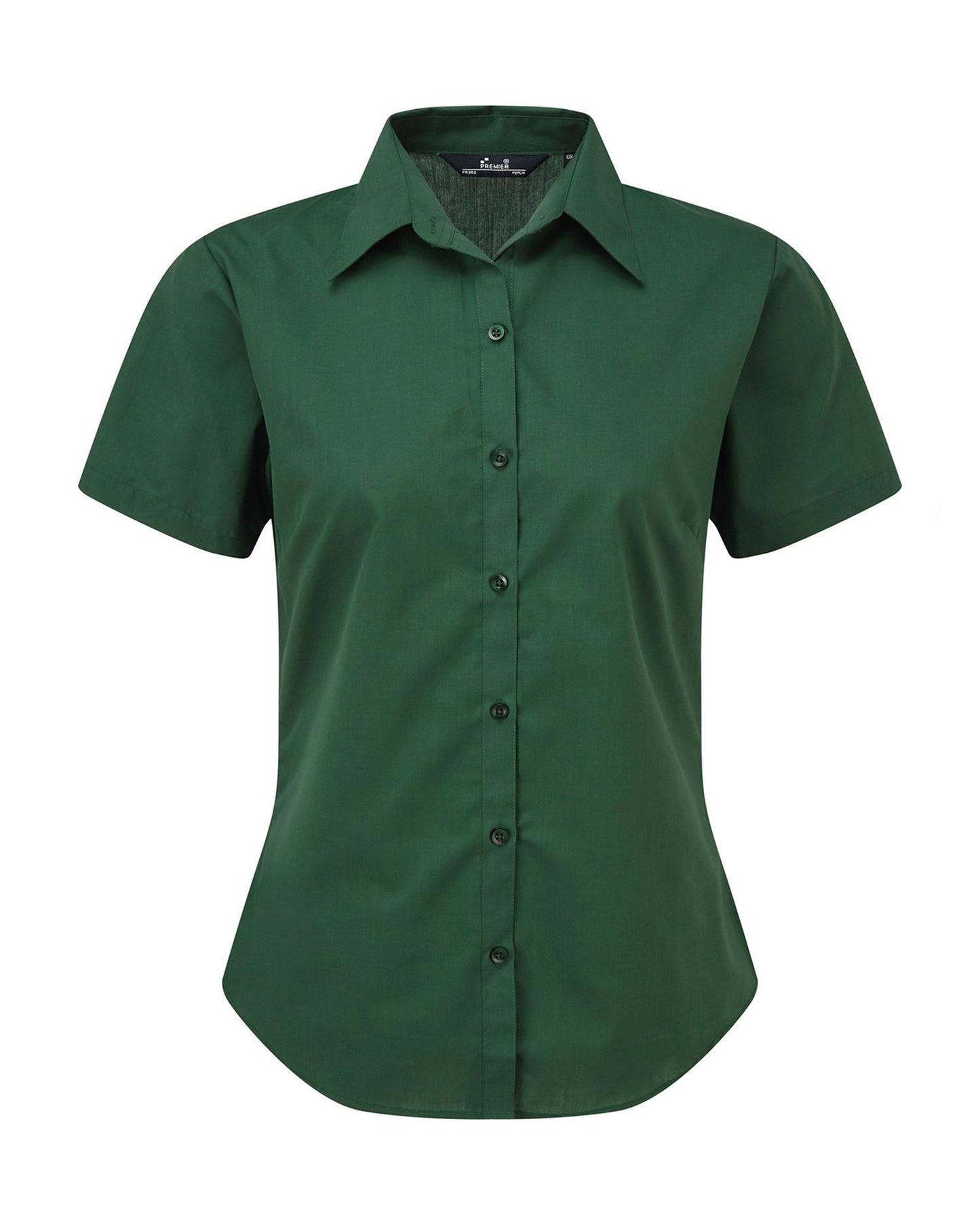 Premier Workwear women’s poplin short sleeve blouse
