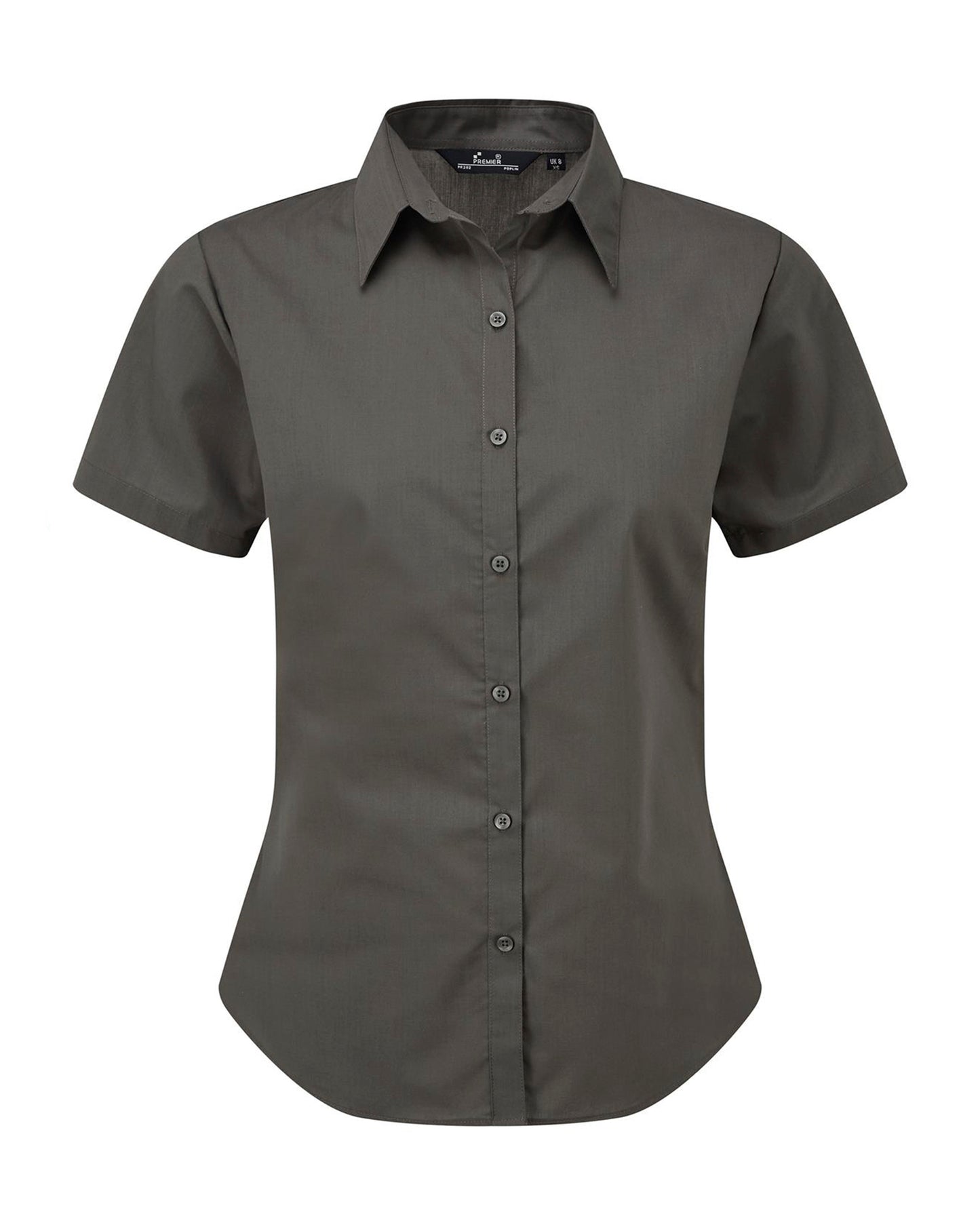 Premier Workwear women’s poplin short sleeve blouse
