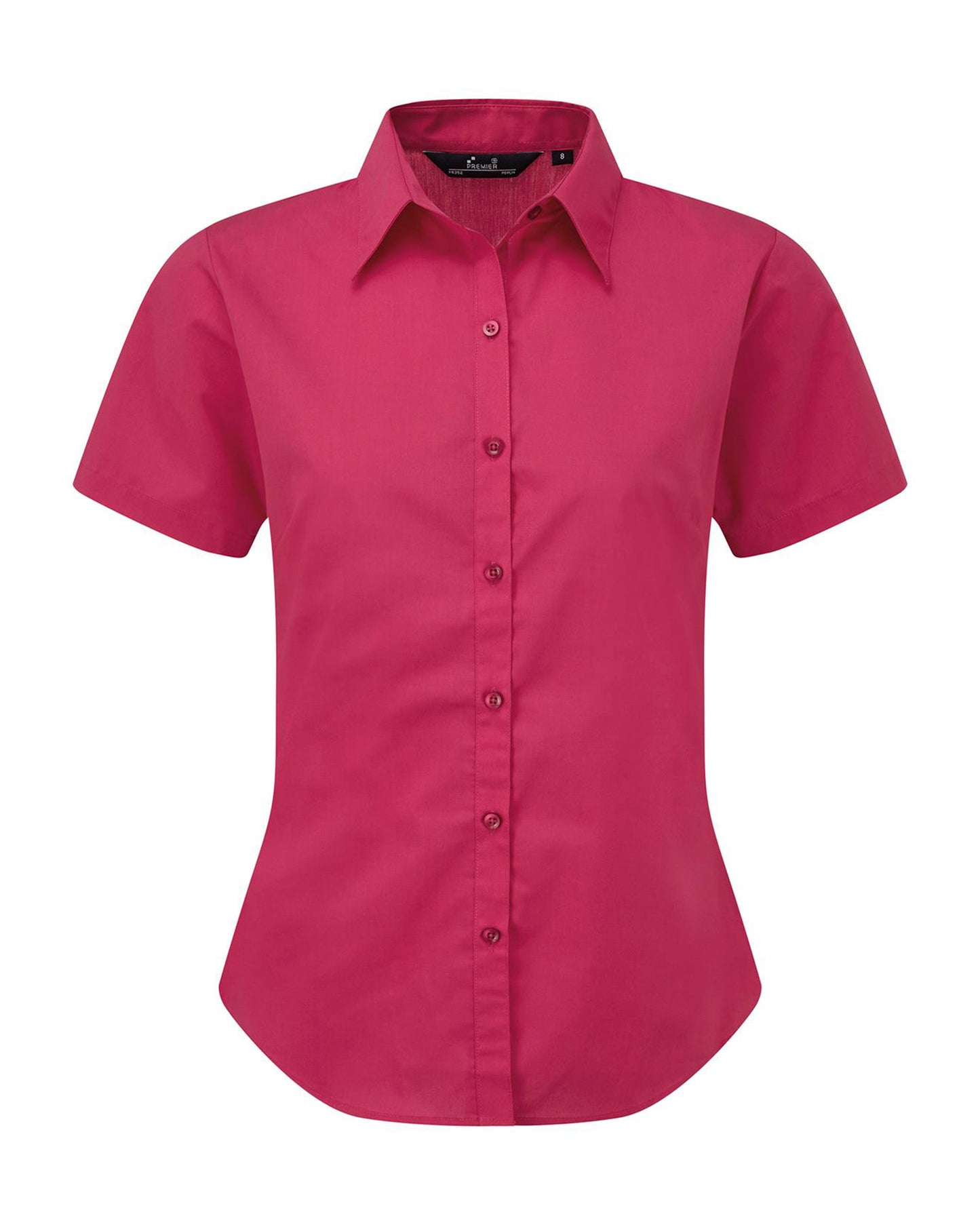Premier Workwear women’s poplin short sleeve blouse