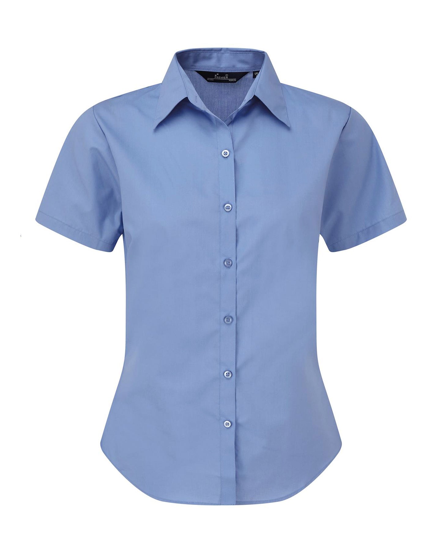 Premier Workwear women’s poplin short sleeve blouse