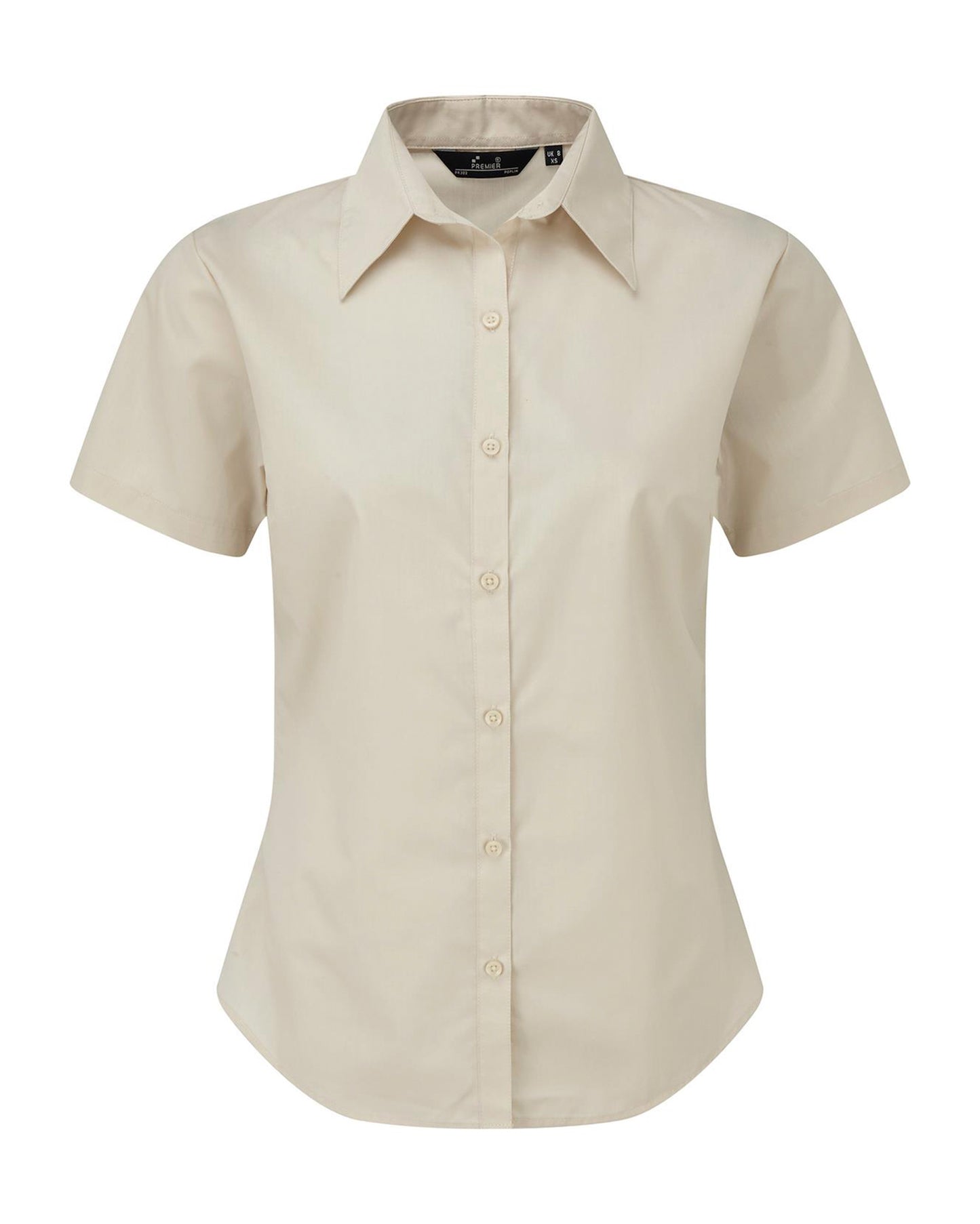 Premier Workwear women’s poplin short sleeve blouse