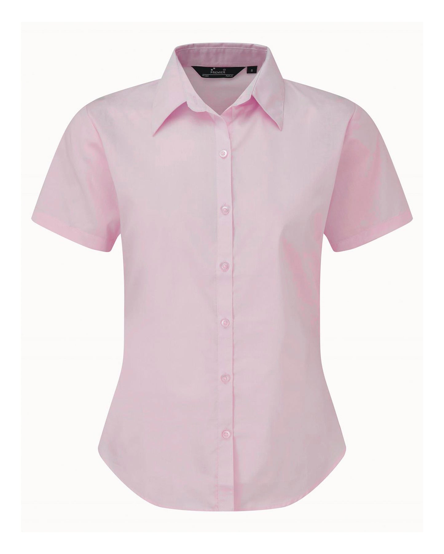Premier Workwear women’s poplin short sleeve blouse