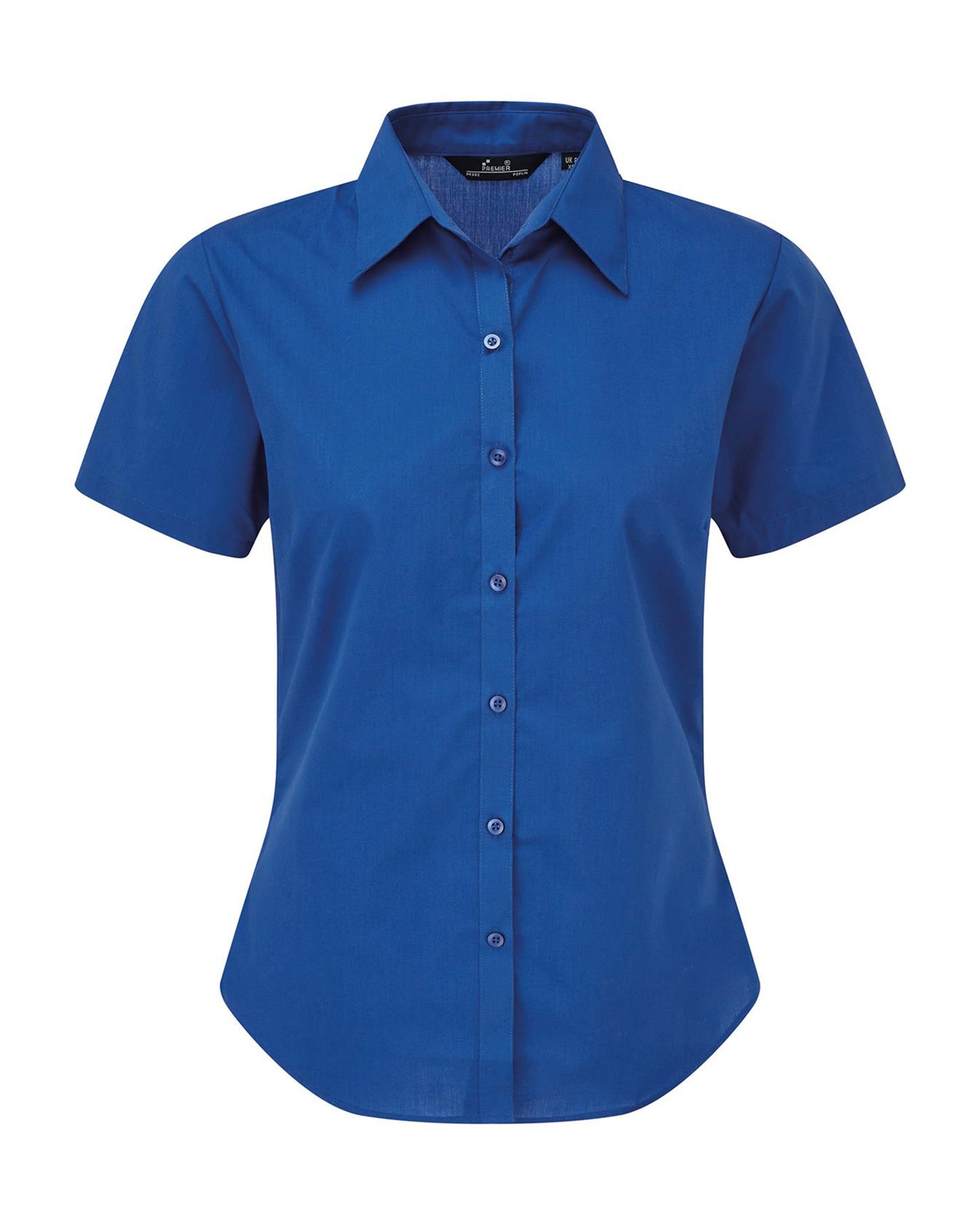 Premier Workwear women’s poplin short sleeve blouse