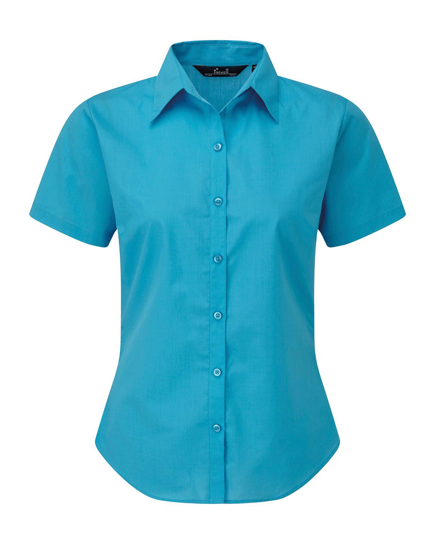 Premier Workwear women’s poplin short sleeve blouse