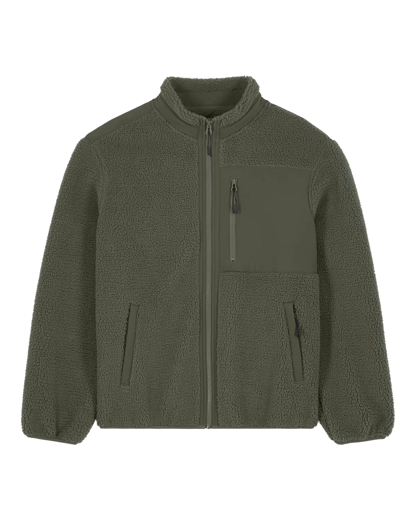 Stanley/Stella Brooker unisex sherpa zip jacket