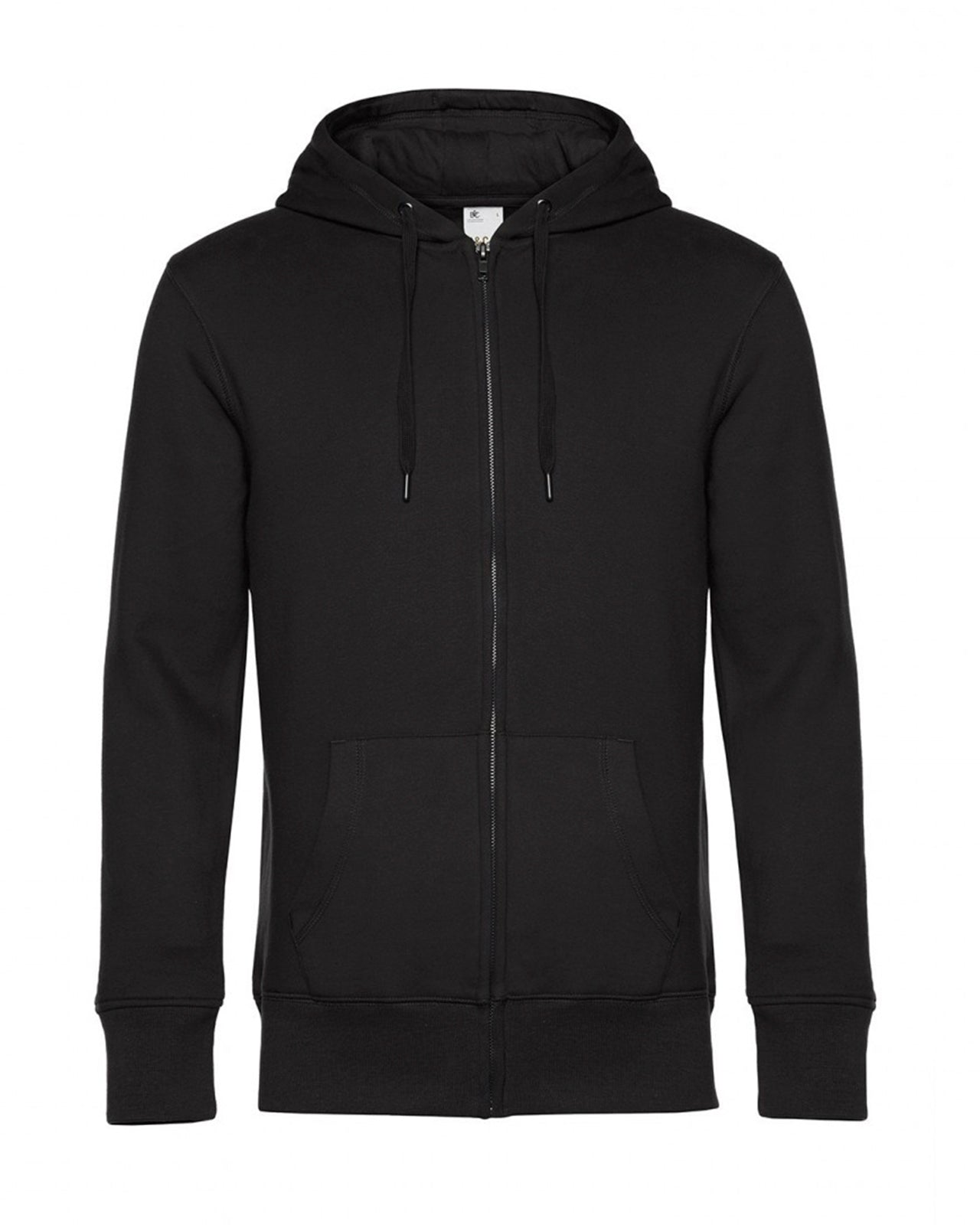 B&C pánska mikina s kapucňou na zips