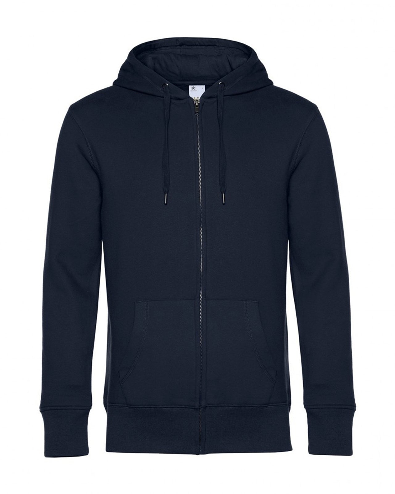 B&C pánska mikina s kapucňou na zips