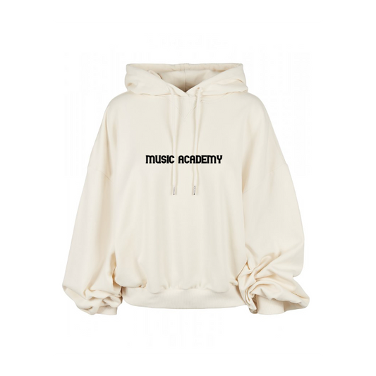Urban Classics women's organic oversized terry hoodie whitesand