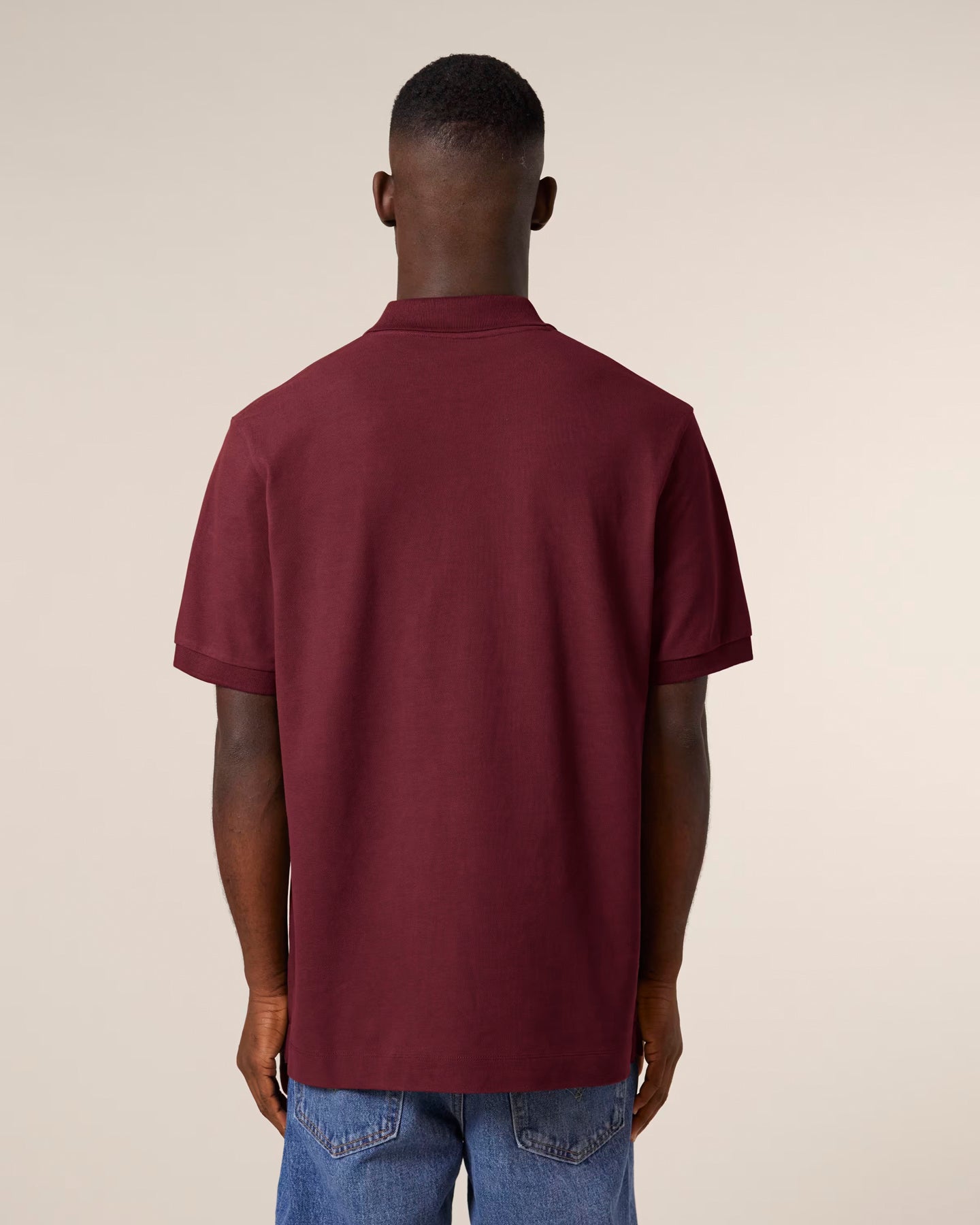 Stanley Stella unisex polo shirt with side slits