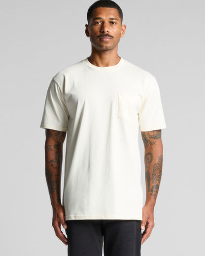 Ascolour Classic Pocket Tee pánske tričko s náprsným vreckom