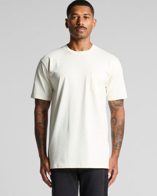 Ascolour Classic Pocket Tee pánske tričko s náprsným vreckom