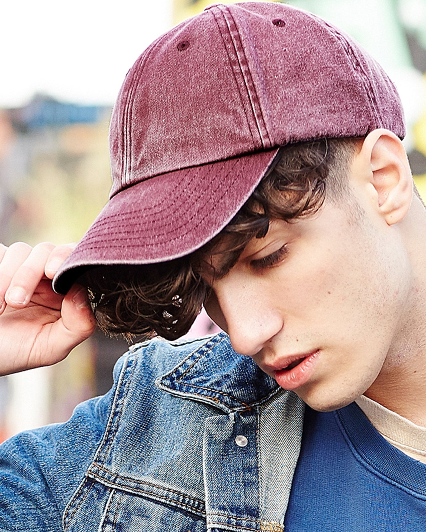 Beechfield Low Profile Vintage šiltovka