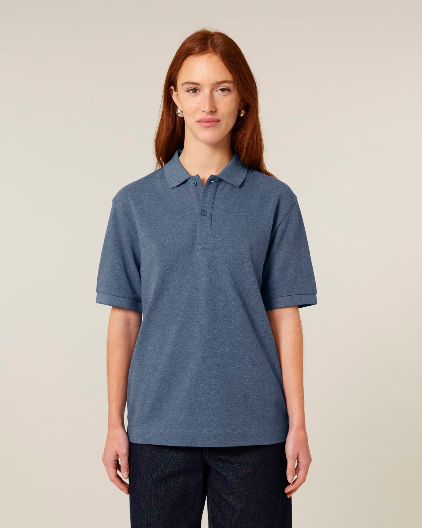 Stanley Stella Prepster 2.0 unisex polo shirt with side slits