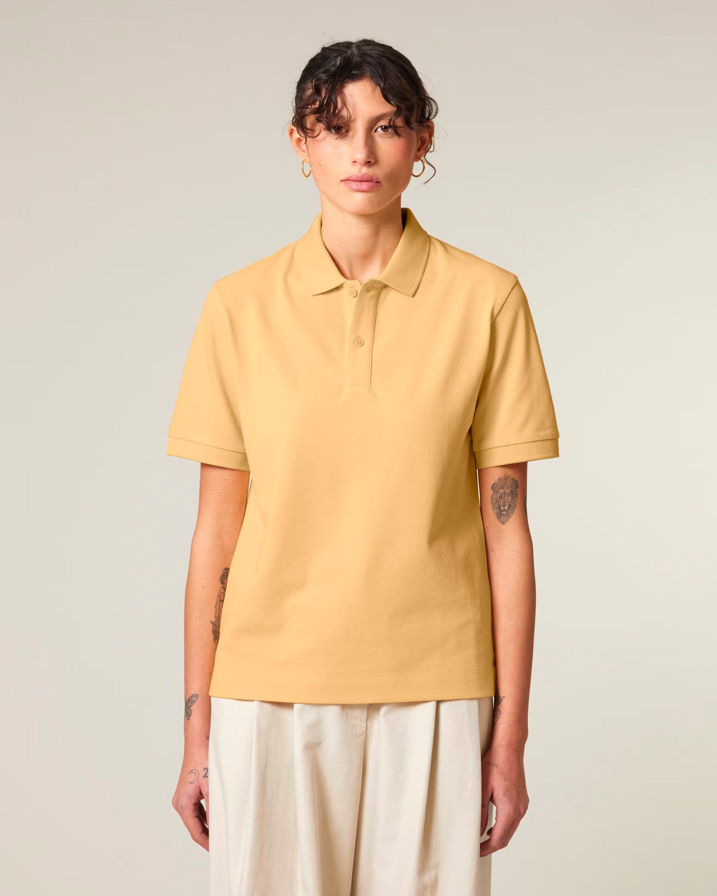 Stanley Stella Prepster 2.0 unisex polo shirt with side slits