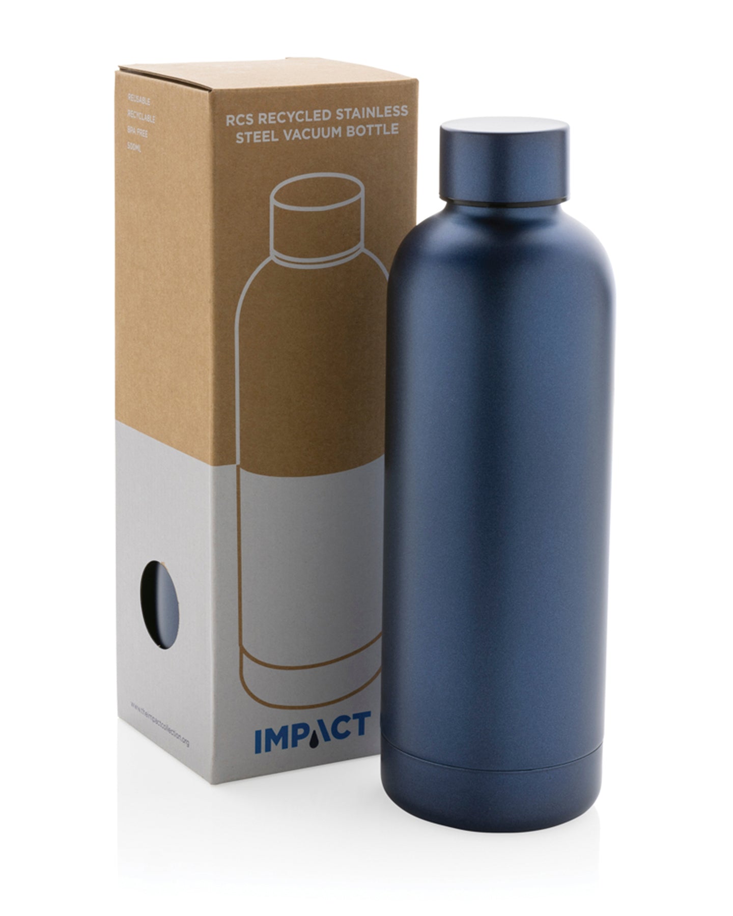 XDC Impact recyklovaná nerezová láhev 500 ml
